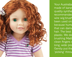 Australian Girl Doll Minifolder